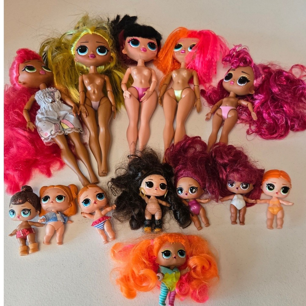 LOL Surprise OMG Doll Lot 13 MGA Entertainment Fashion Dolls and Tots ,‎